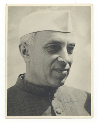 Lot 338 - Nehru (Jawaharlal)