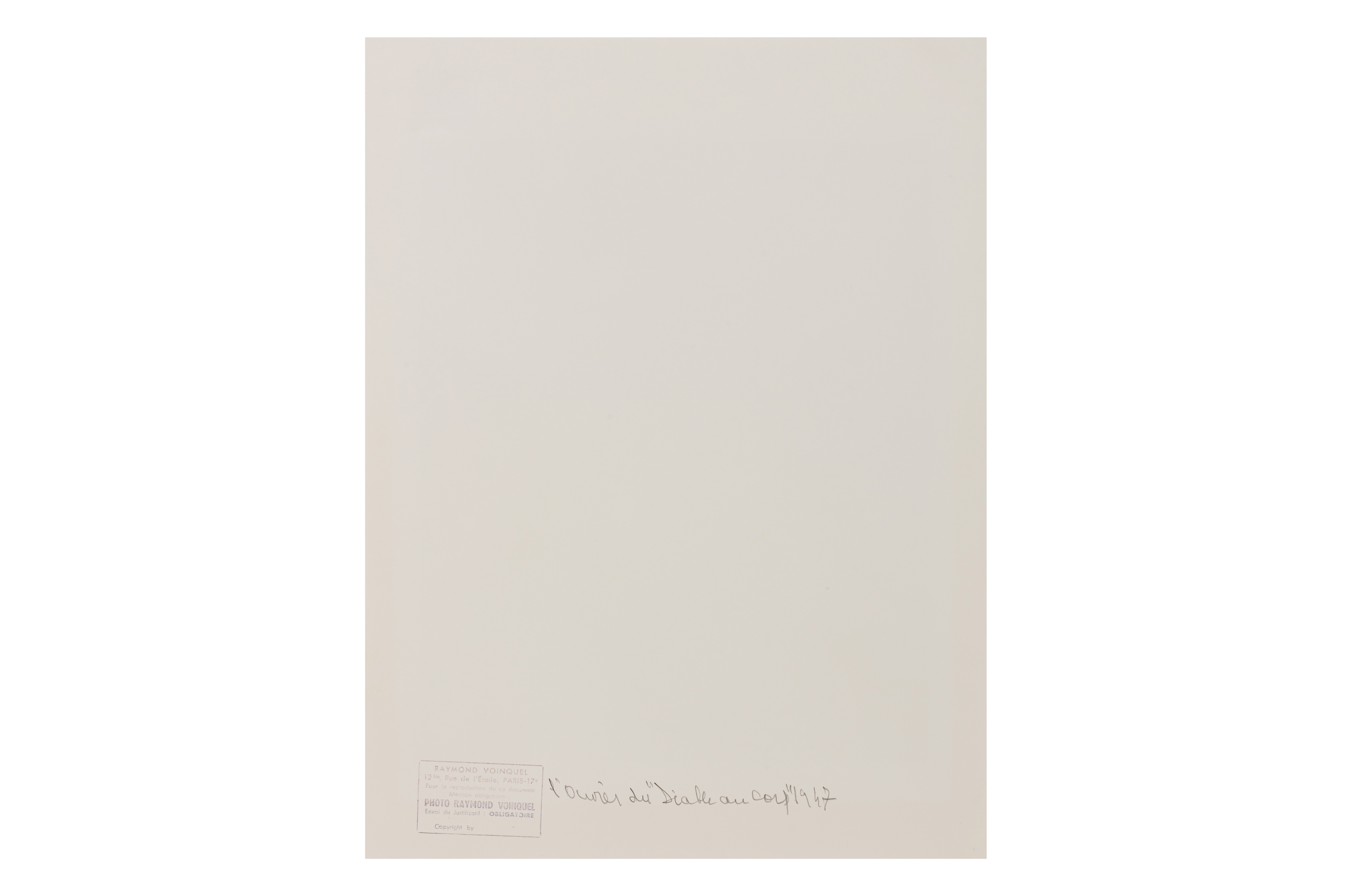 Lot 273 Raymond Voinquel (19121994)