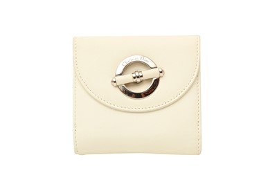 Lot 99 - Christian Dior White Flap Wallet