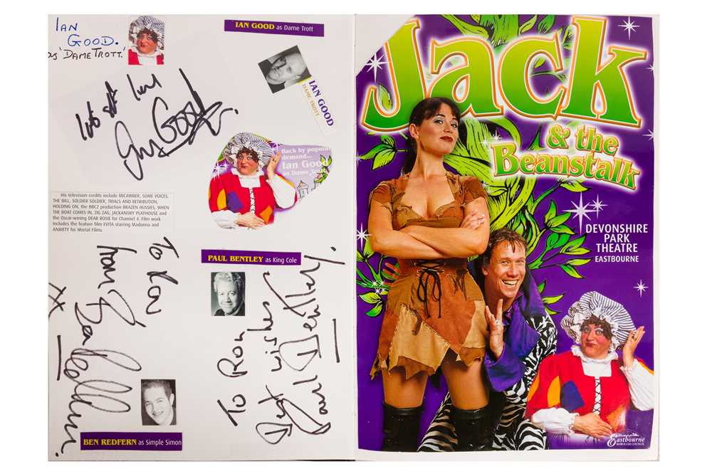 Lot 14 - Autograph Album.- Pantomime