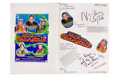 Lot 14 - Autograph Album.- Pantomime