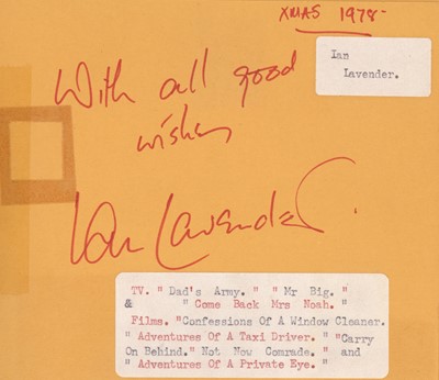 Lot 19 - Autograph Albums.- Actors & Entertainers