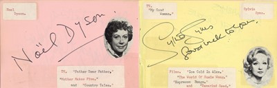 Lot 21 - Autograph Albums.- Actors & Entertainers