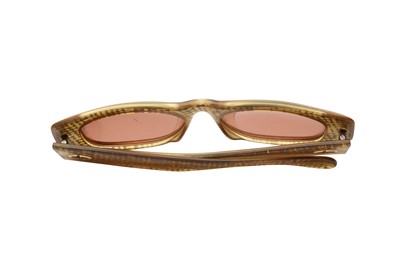 Lot 47 - Christian Dior Gold Cateye Sunglasses