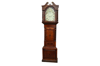Lot 157 - A MOONPHASE LONGCASE CLOCK BY JACKSON OF STAFFORD