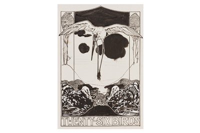 Lot 283 - Moore-Park (Carton) Stork, design for a book illustration