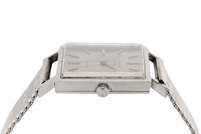 Lot 35 - FAVRE-LEUBA. A STAINLESS STEEL CONGRESS WRISTWATCH