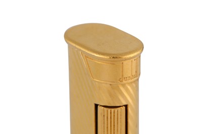 Lot 110 - TWO GOLD PLATED LIGHTERS