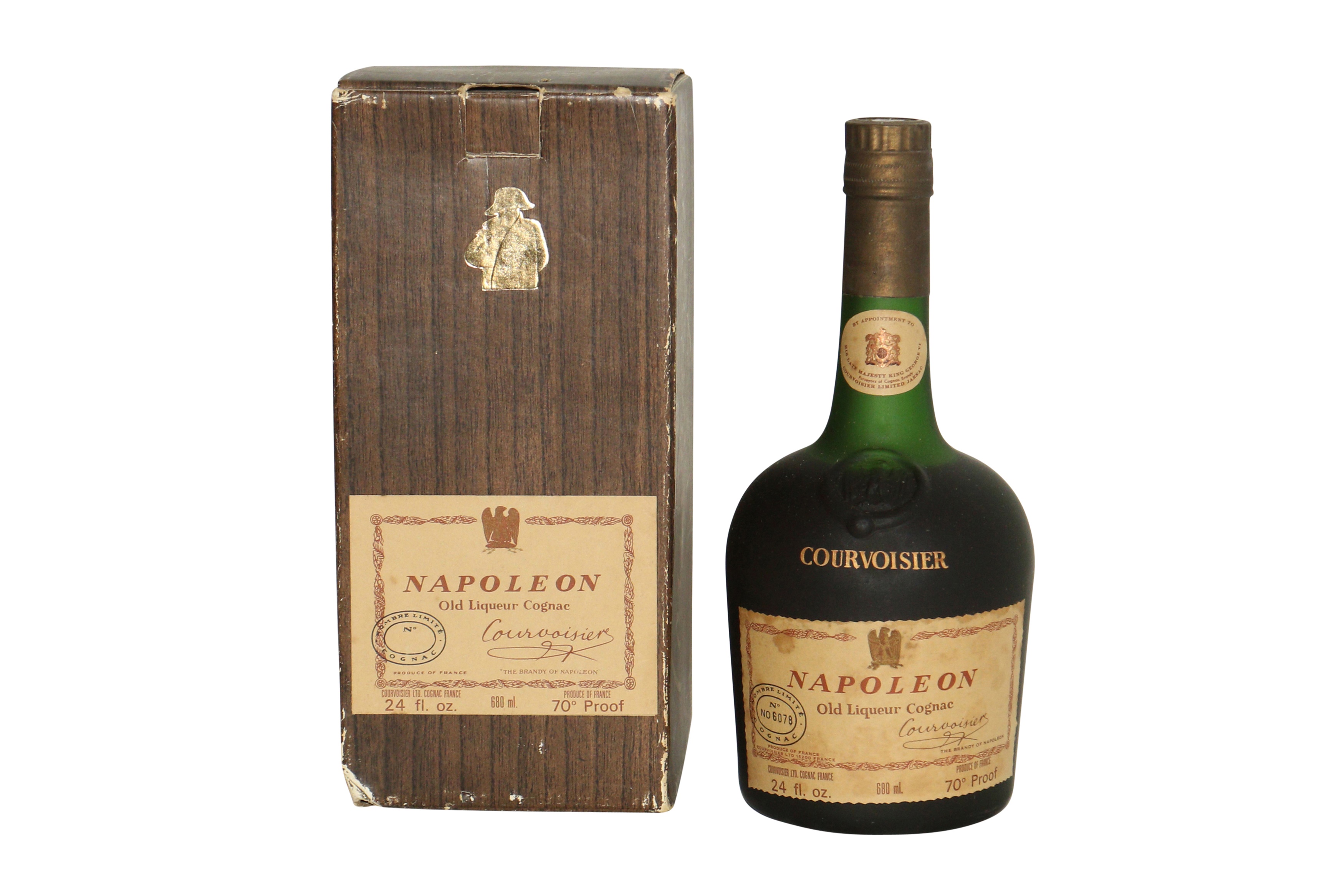 Lot 123 - Courvoisier, Napoleon Old Liqueur Cognac,