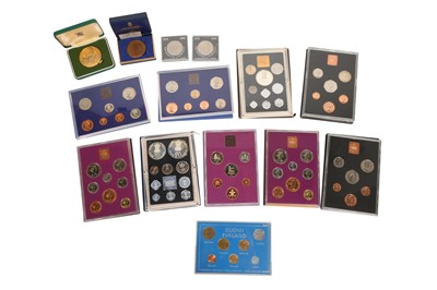 Lot 131 - A COLLECTION OF BRITISH PROOF COIN SETS