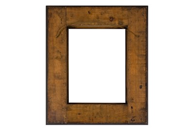 Lot 206 - A DUTCH 17TH CENTURY STYLE EBONY VENEERED REVERSE PROFILE MOULDING FRAME