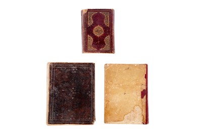Lot 376 - THREE OTTOMAN RELIGIOUS MANUSCRIPTS WITH PRAYERS, HADITHS AND ZIKR
