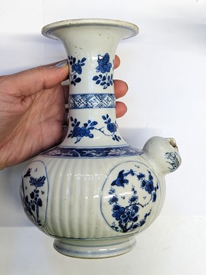 Lot 68 - A CHINESE BLUE AND WHITE KENDI