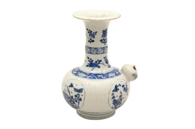 Lot 68 - A CHINESE BLUE AND WHITE KENDI