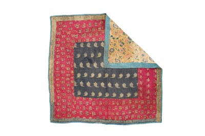 Lot 303 - SEVEN PERSIAN SILK BOCCHAS