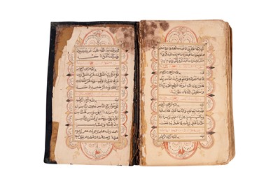 Lot 238 - A POLYCHROME-PAINTED SOUTH-EAST ASIAN QUR’AN