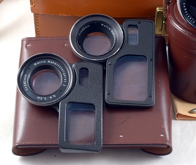 Lot 52 - An Extensive 3-Lens Zeiss Ikon Werra 3 Outfit.