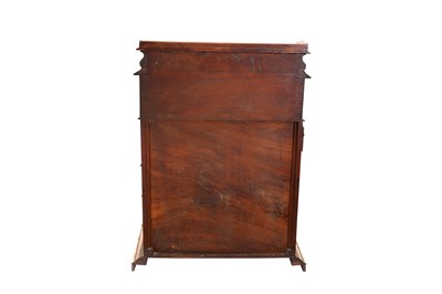 Lot 213 - λ A CARVED HARDWOOD ANGLO-INDIAN IVORY AND EBONY-INLAID DAVENPORT DESK WITH VEGETAL DESIGNS