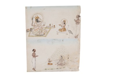 Lot 103 - SCENES OF DEVOTION: OFFERINGS TO GANESHA AND LORD SHIVA