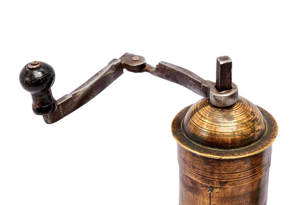 Lot 431 A CARVED HARDWOOD BONEINLAID ARABIC COFFEE