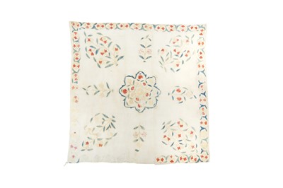 Lot 242 - A SUZANI BOCCHA COTTON COVER