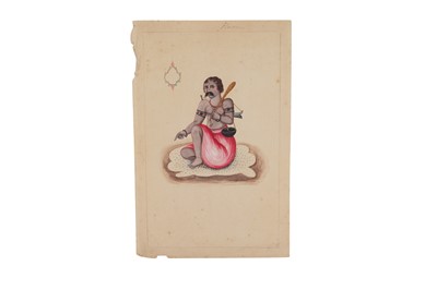 Lot 314 - A SEATED PORTRAIT OF A DERVISH