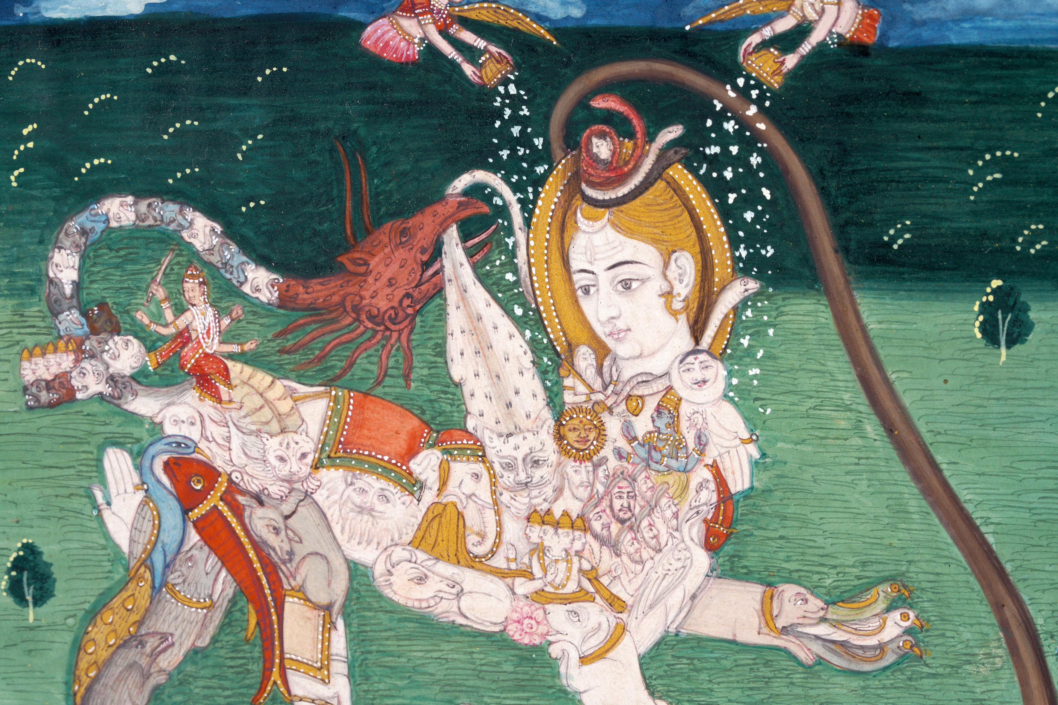 Lot 137 - LORD RAMA IN OBEISANCE TO A COMPOSITE