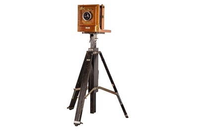 Lot 42 - A Gandolfi 5x4 Tailboard Camera