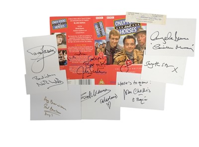 Lot 53 - Autograph Collection.- Only Fools and Horses