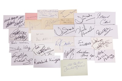 Lot 40 - Autograph Collection.- Carry On