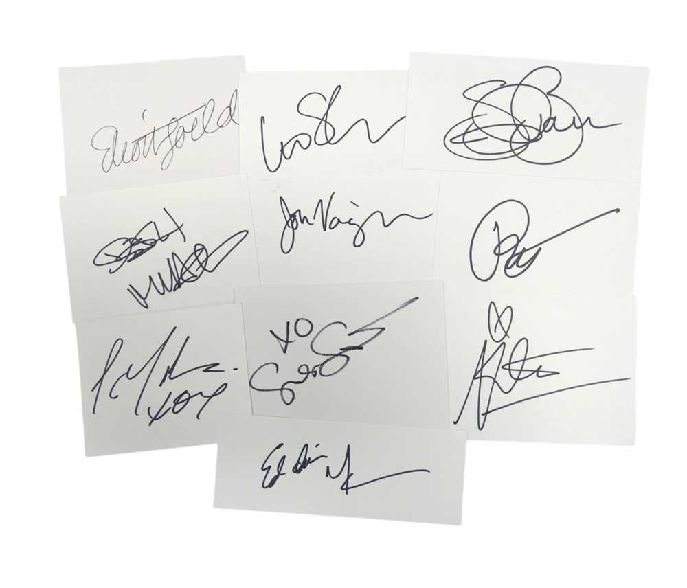 Lot 57 - Autograph Collection.- Ray Donovan