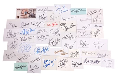 Lot 32 - Autograph Collection.- Actors & Entertainers