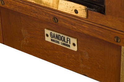 Lot 74 - A Gandolfi 5x4 Tailboard Camera