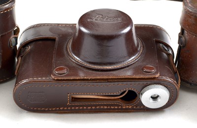 Lot 246 - Group of Seven Leica Camera Cases with Straps.