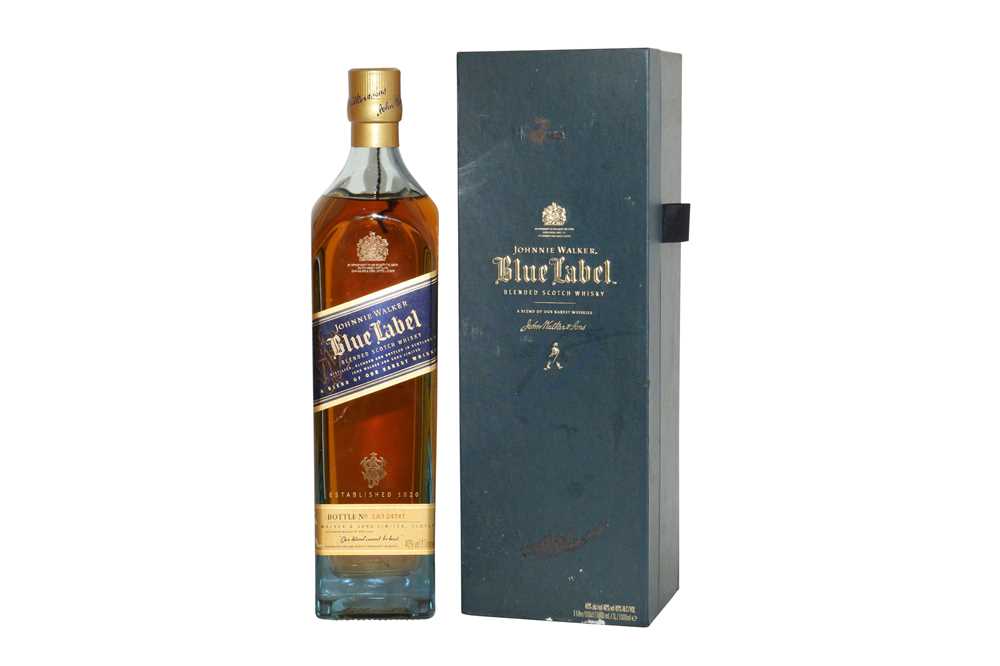 Lot 104 - Johnnie Walker, Blue Label Blended Scotch Whisky, 40% vol, 1 Litre, one bottle
