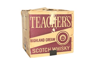 Lot 106 - Teachers, Highland Cream, Perfection of Old Scotch Whisky, 1970s bottling, twelve bottles