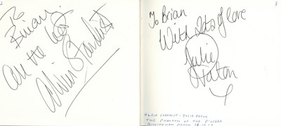 Lot 28 - Autograph Albums.- Theatre Actors