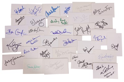 Lot 36 - Autograph Collection.- Actors & Entertainers
