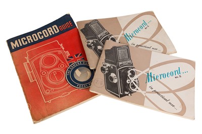 Lot 1411 - A Univex Mercury half-frame Camera, An MPP Microcord TLR, A Baldina camera.