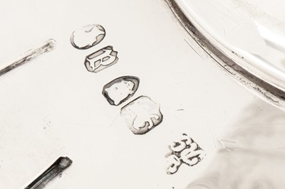 Lot 380 - A pair of Victorian sterling silver comports or tazza, London 1856 by Robert Garrard II (reg. 16th April 1818)
