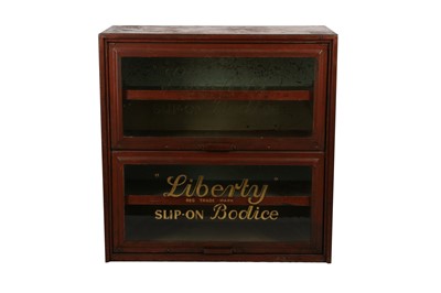 Lot 364 - A LIBERTY BODICE DISPLAY CABINET