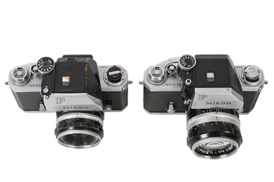 Lot 220 - Two Nikon F SLR Cameras.