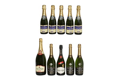 Lot 20 - Assorted Non-Vintage French Sparkling Wine