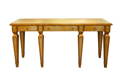 Lot 366 - THEODORE ALEXANDER: A CONSOLE TABLE