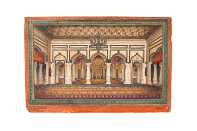Lot 214 - THE INTERIOR OF THE DIWAN-I KHAS IN DELHI'S LAL QILA (RED FORT)
