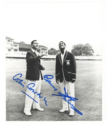 Lot 444 - Cricket.- Garry Sobers & Colin Cowdrey