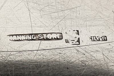 Lot 152 - An early 20th century Chinese export silver cigarette and cigar box, Shanghai circa 1920 by Yi retailed by Nanking Store