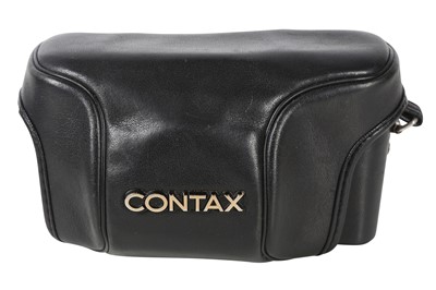 Lot 351 - A Contax Tvs Compact Film Camera, Boxed.