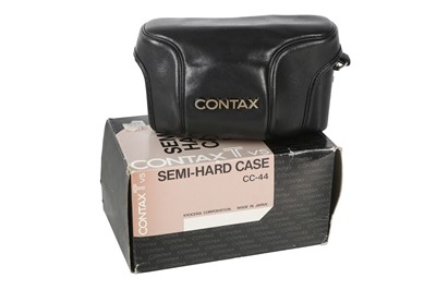 Lot 351 - A Contax Tvs Compact Film Camera, Boxed.