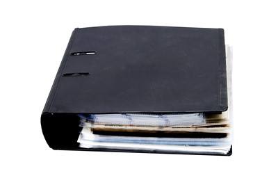 Lot 312 - "ART OF THE MUSLIM WORLD": DOCUMENTARY PHOTOGRAPHIC REFERENCES OF ISLAMIC TEXTILES AND WORKS OF ART